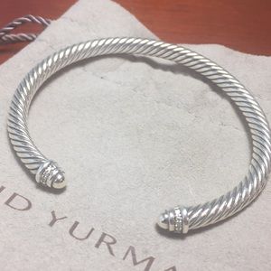 Cable Classics Bracelet with Diamonds, 5mm